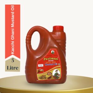 Kacchi Ghani Mustard Oil 5L Jar